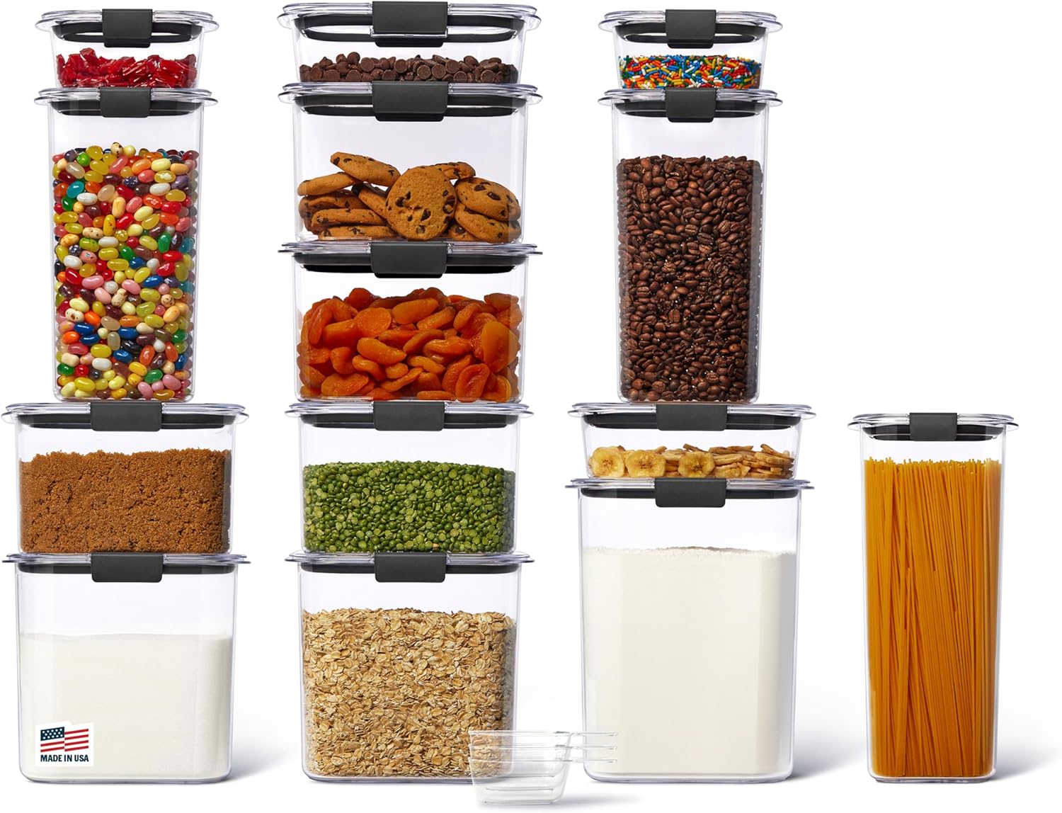 Food Storage In Pantry - Brilliance 14-Piece Food Storage Container Set