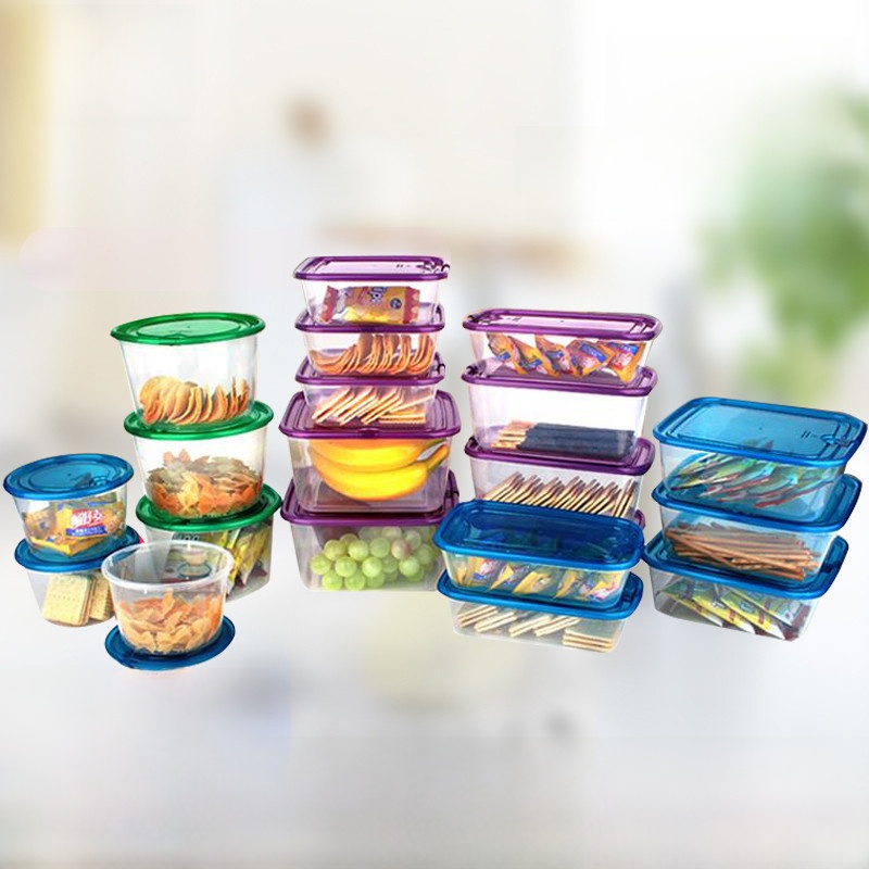 Food Storage Freezer Containers - Le Duo Plastic Food Storage Containers