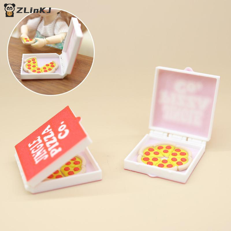 Food Storage For - ▶1/12 Dollhouse Simulation Mini Pizzas Model