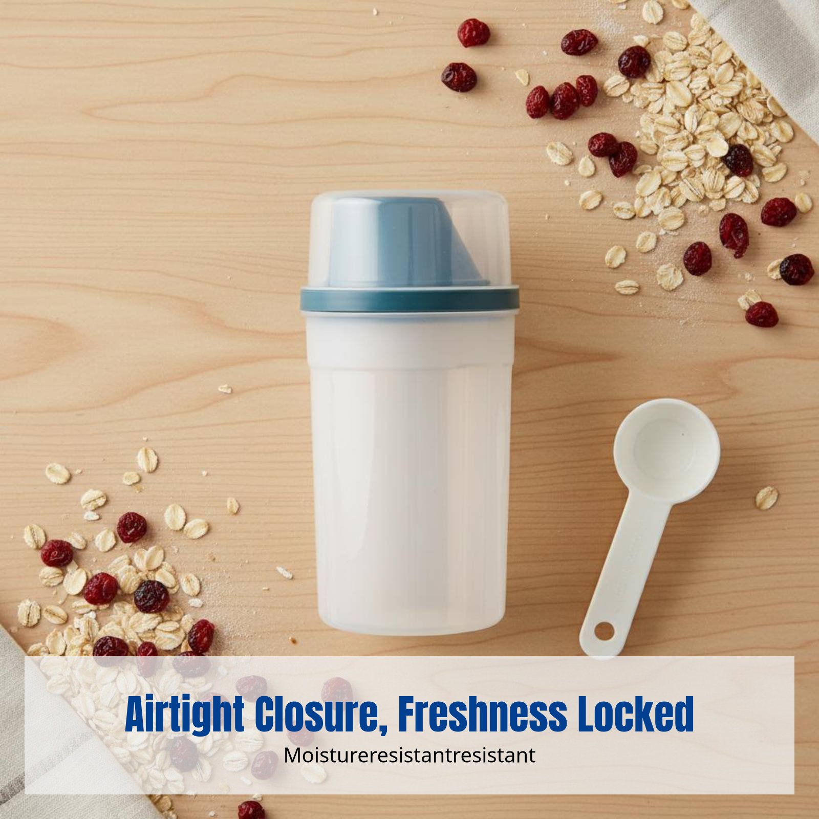 Food Storage For - Food Grade Airtight Storage Jar, Grain