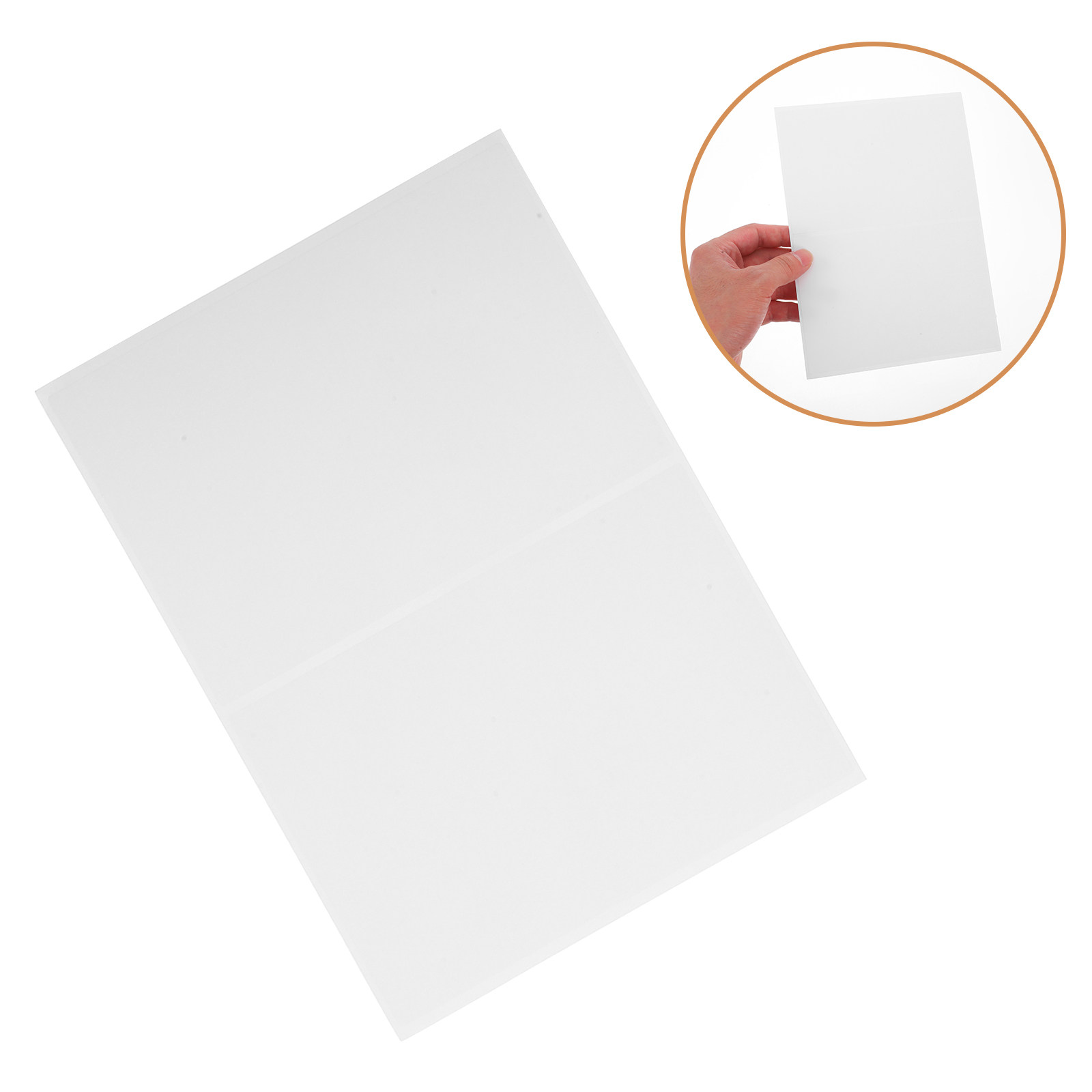 Food Storage In Pantry - 50Pcs 6x4 Inch Removable Blank Labels