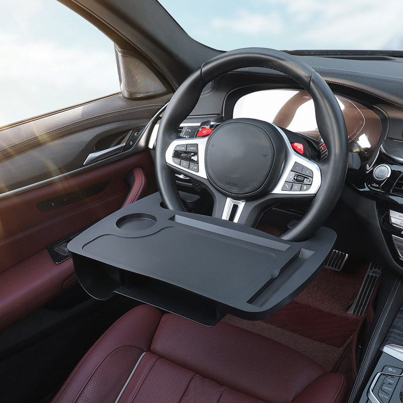 Car Steering Wheel Tray With C - огляд і ціна Food Storage With Wheels