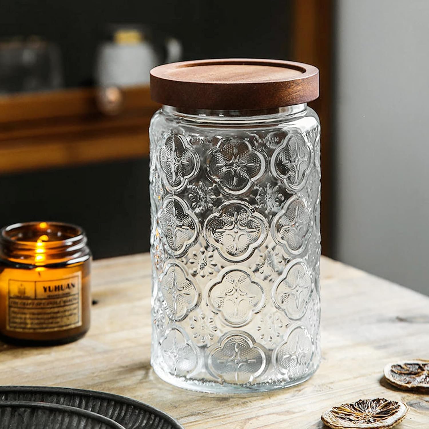 35oz/1000ml Glass Storage Jars - огляд і ціна Food Storage Airtight