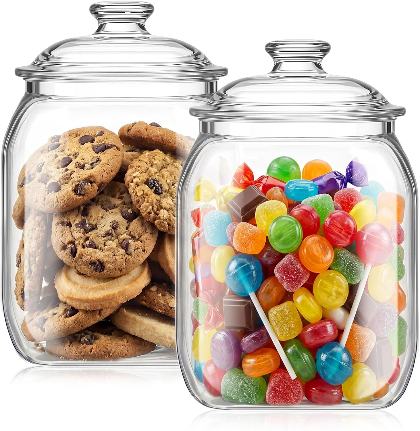 2 Pack Acrylic Cookie Candy Ja - огляд і ціна Food Storage Airtight