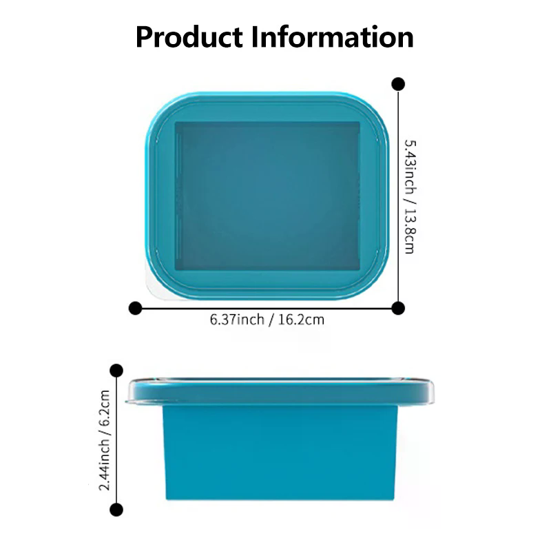 Silicone Freezing Tray With Pl - огляд і ціна Food Storage Freezer Containers