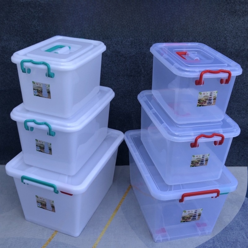 Thickened Plastic Storage Box  - огляд і ціна Food Storage With Wheels