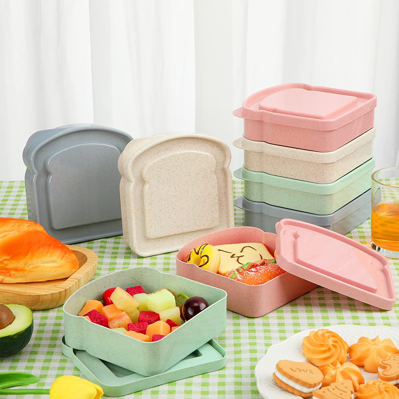 Sandwich Containers Lunch Box  - огляд і ціна Food Storage With Colander