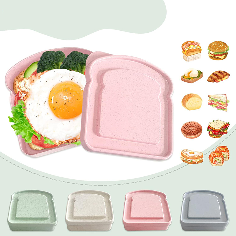 Sandwich Containers Lunch Box  - огляд і ціна Food Storage With Colander