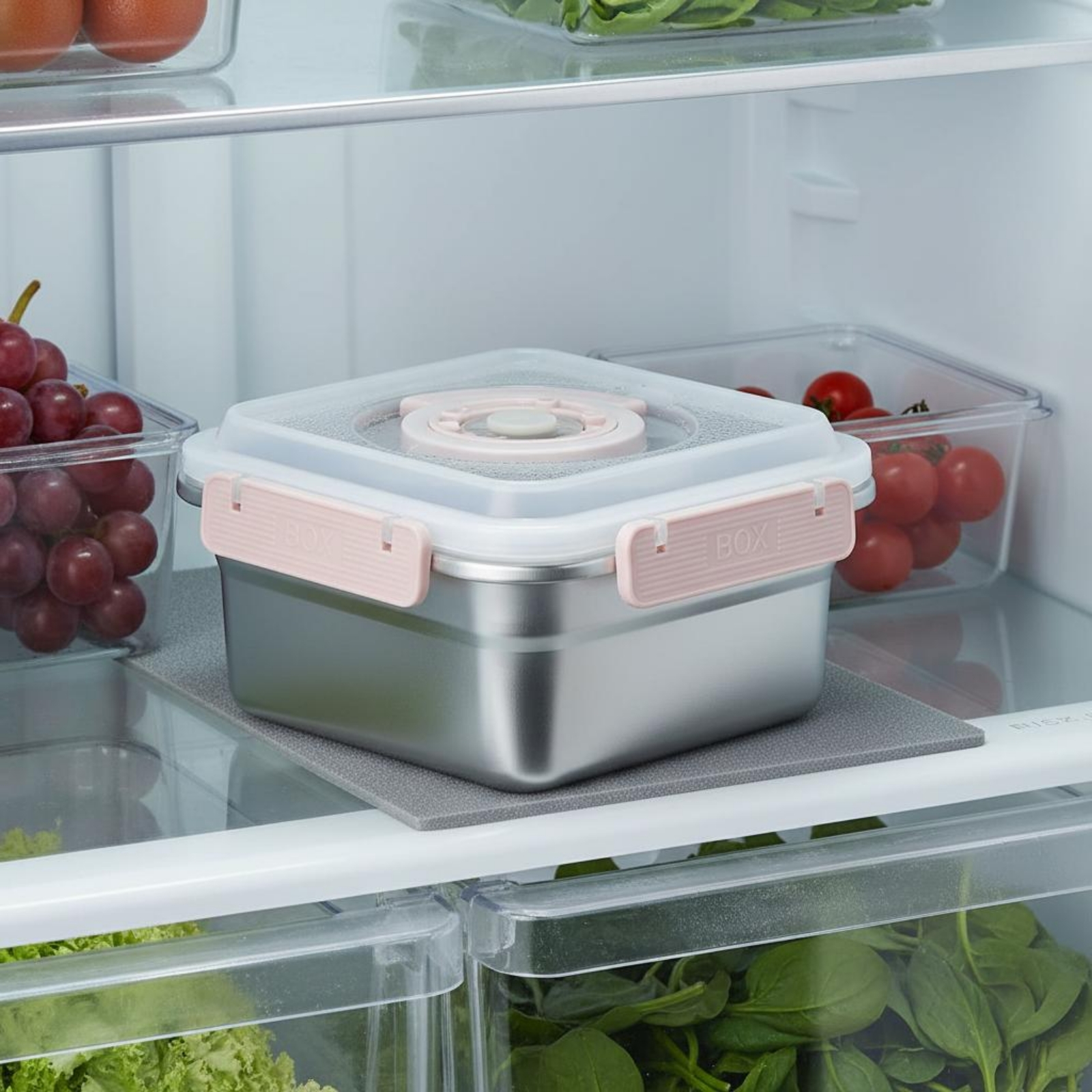 3 Pieces Stainless Steel Food  - огляд і ціна Food Storage Airtight