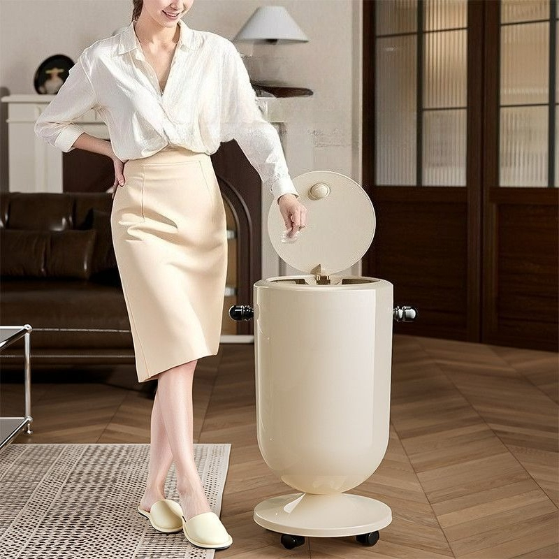 Movable Waste Bins Living Room - огляд і ціна Food Storage With Wheels