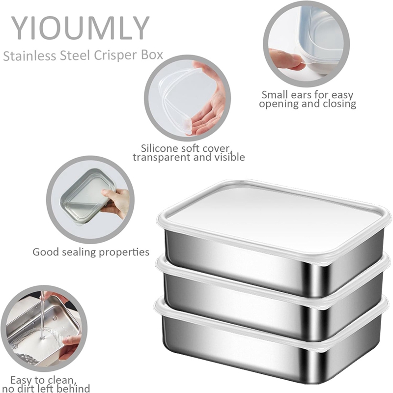 Stainless Steel Containers for - огляд і ціна Food Storage For