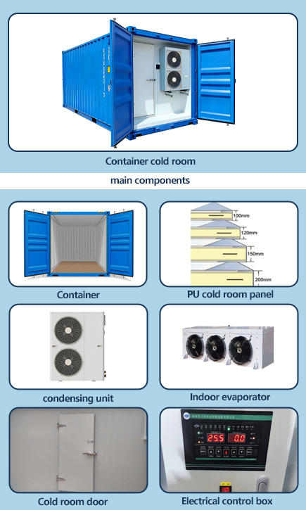 High Quality 20ft Reefer Conta - огляд і ціна Food Storage Freezer Containers
