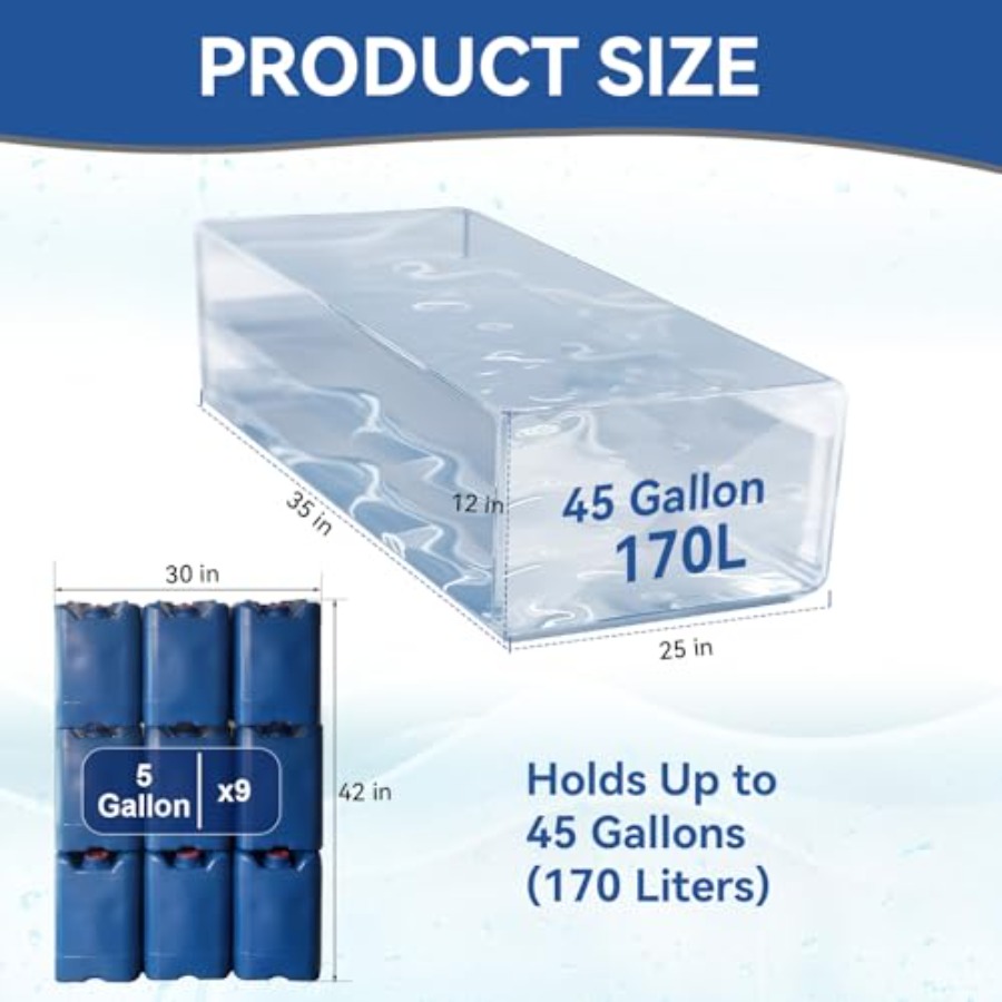 Emergency Drinking Water Stora - огляд і ціна Food Storage Emergency
