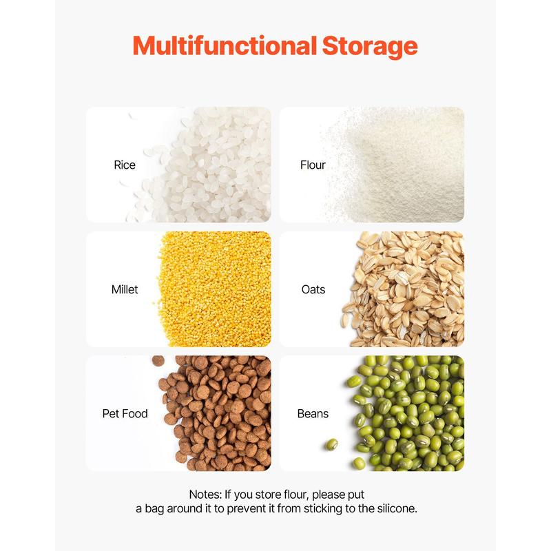 Food Ingredient Bin 21Gallon/8 - огляд і ціна Food Storage With Wheels