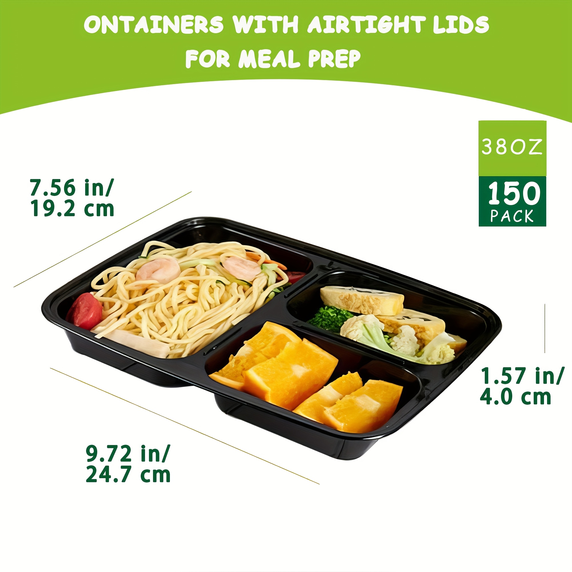 300pcs Meal Prep Containers 15 - огляд і ціна Glass Meal Prep Container