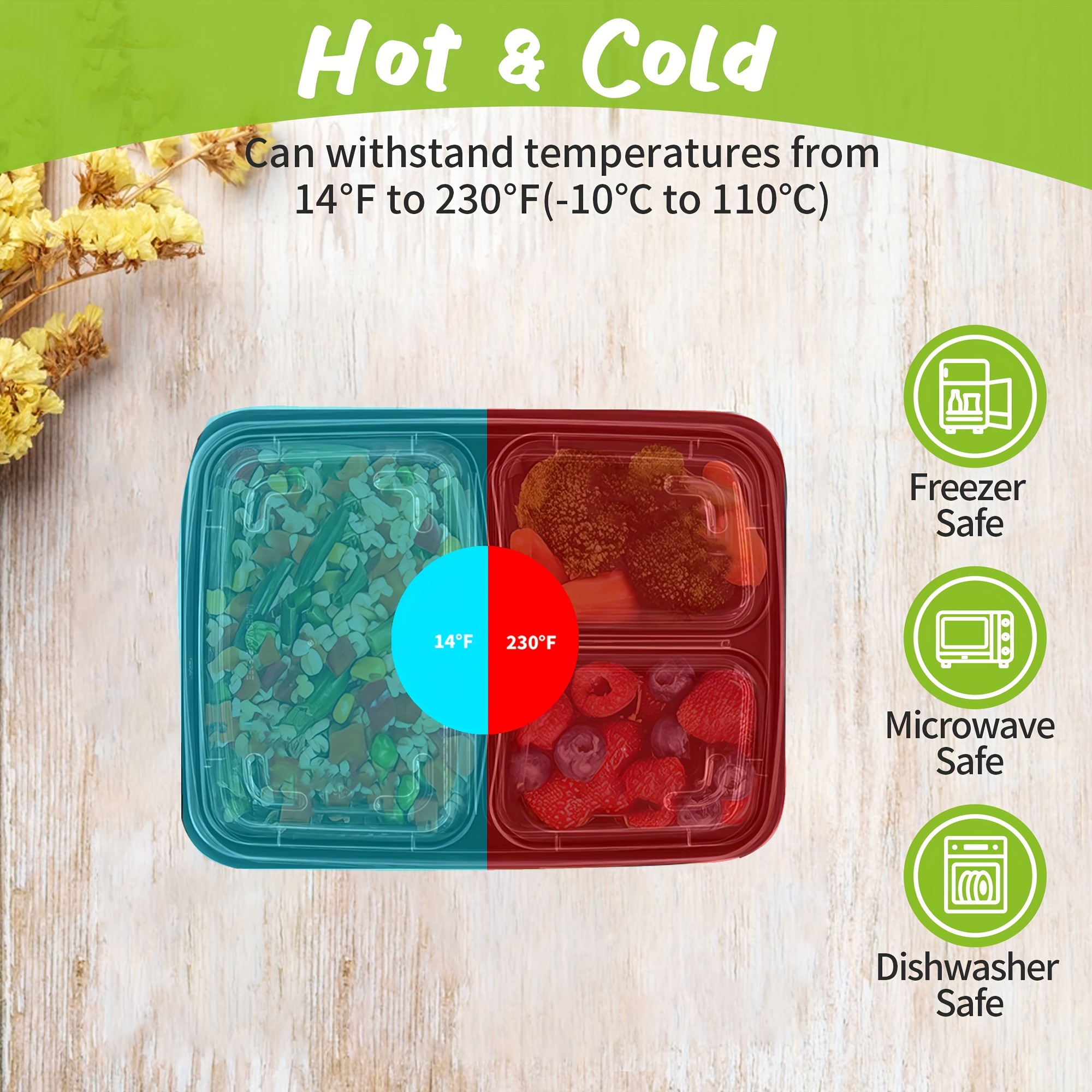 300pcs Meal Prep Containers 15 - огляд і ціна Glass Meal Prep Container