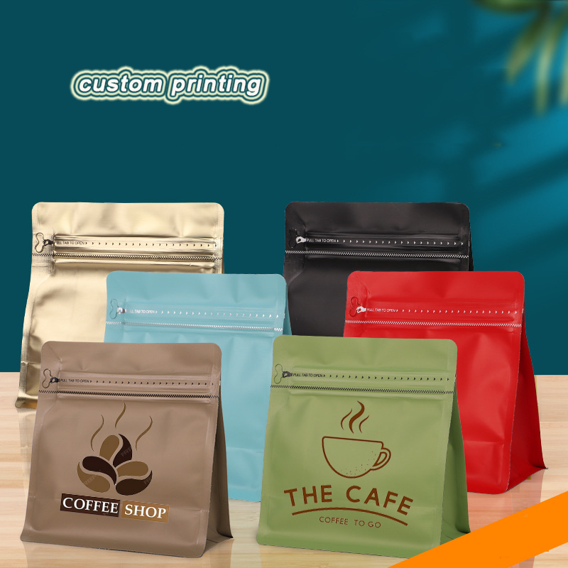 Custom Coffee Bags With Valve  - огляд і ціна Zebra Food Storage