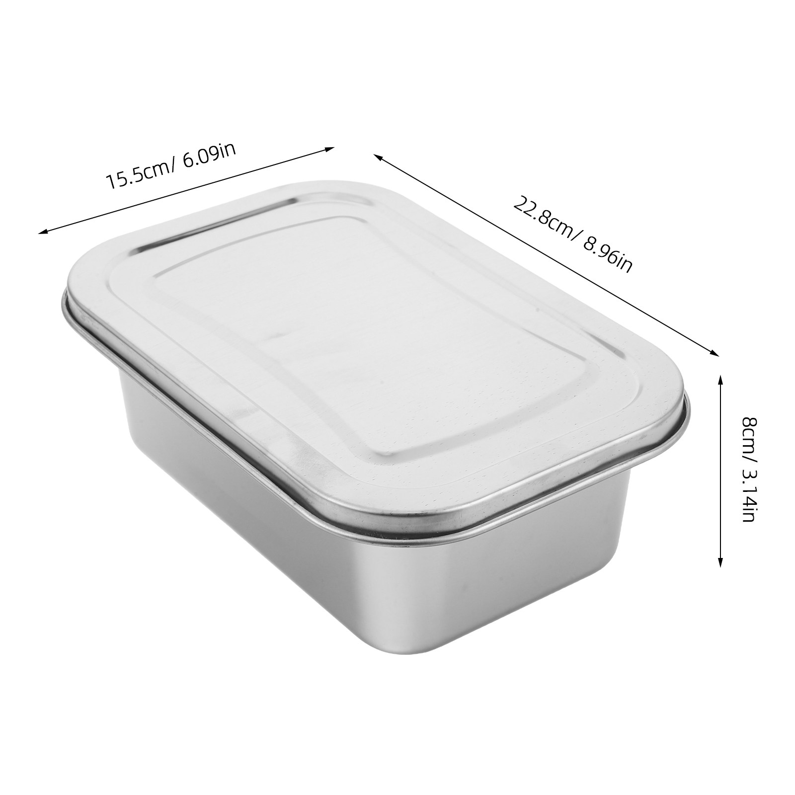 1.8L Ice Cream Box Stainless S - огляд і ціна Food Storage Freezer Containers