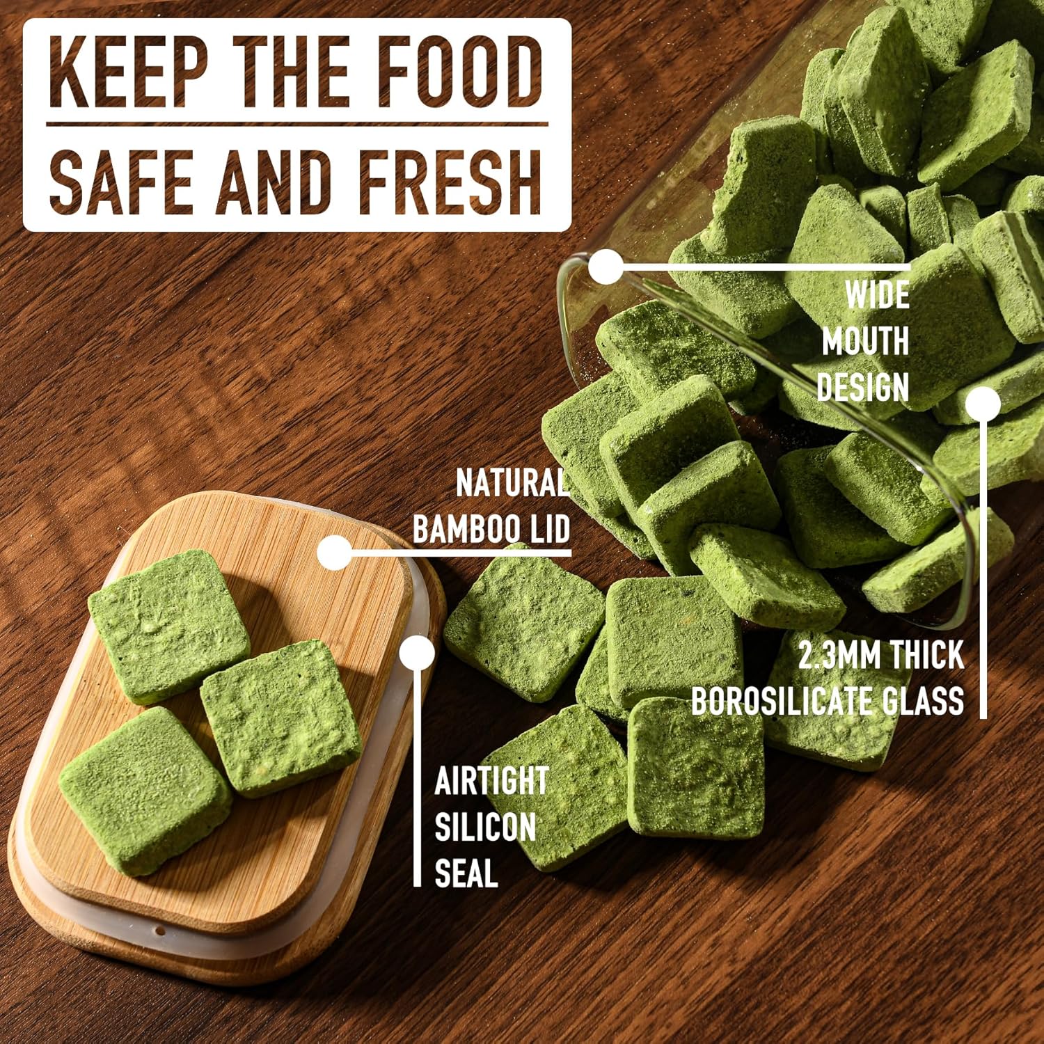 37oz Rectangle Airtight Glass  - огляд і ціна Food Storage In Pantry