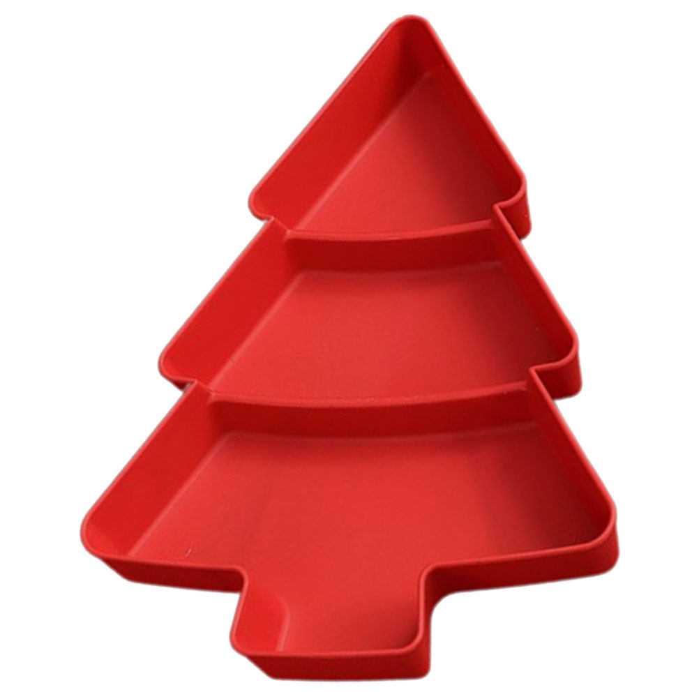 Xmas Tree Shaped Compartment F - огляд і ціна Xmas Food Storage Containers