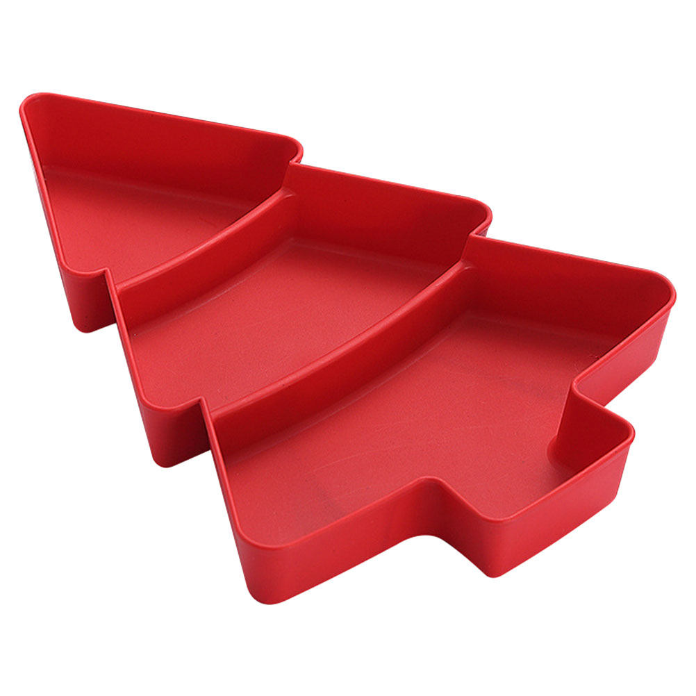 Xmas Tree Shaped Compartment F - огляд і ціна Xmas Food Storage Containers