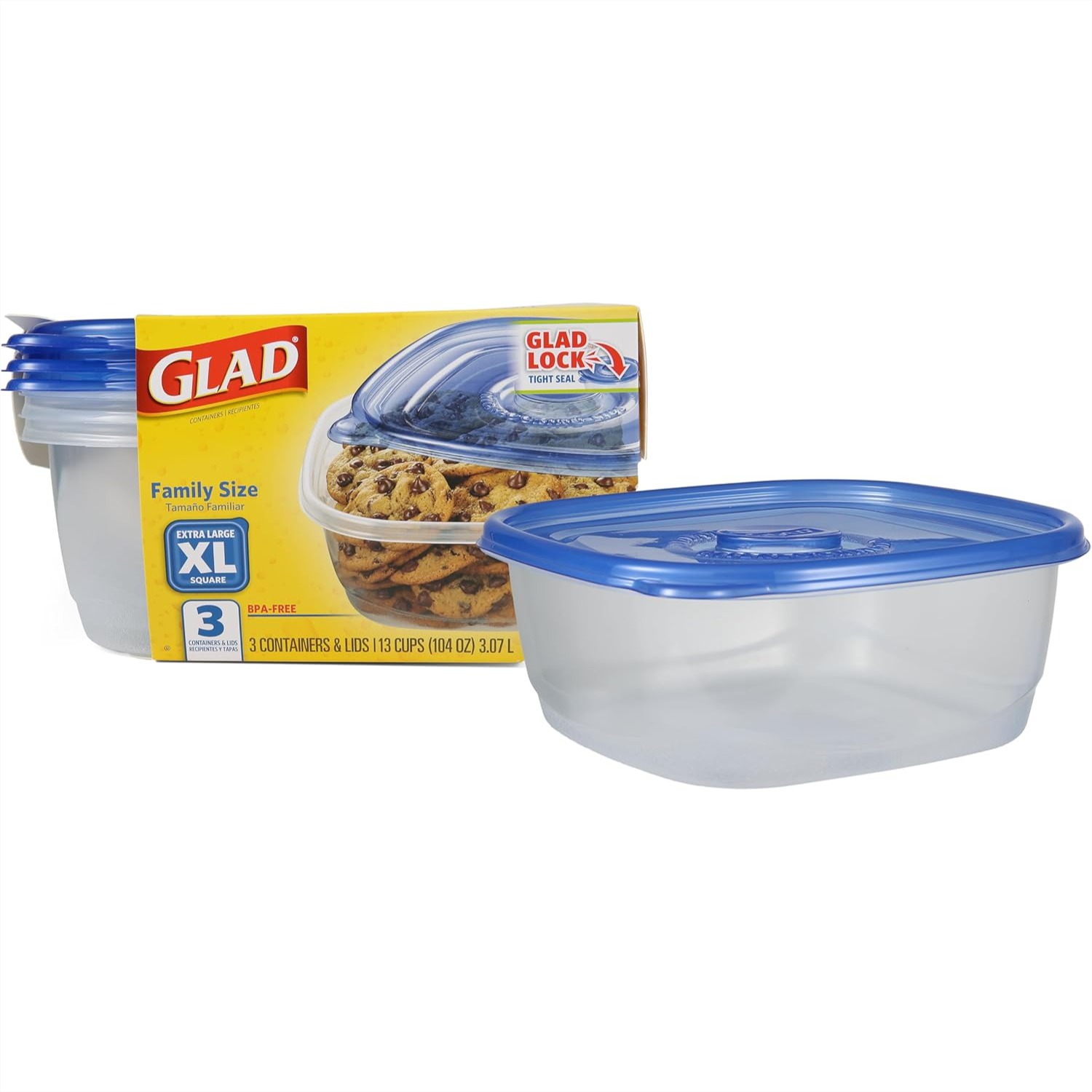 Square Food Storage Containers - огляд і ціна Food Storage Freezer Containers