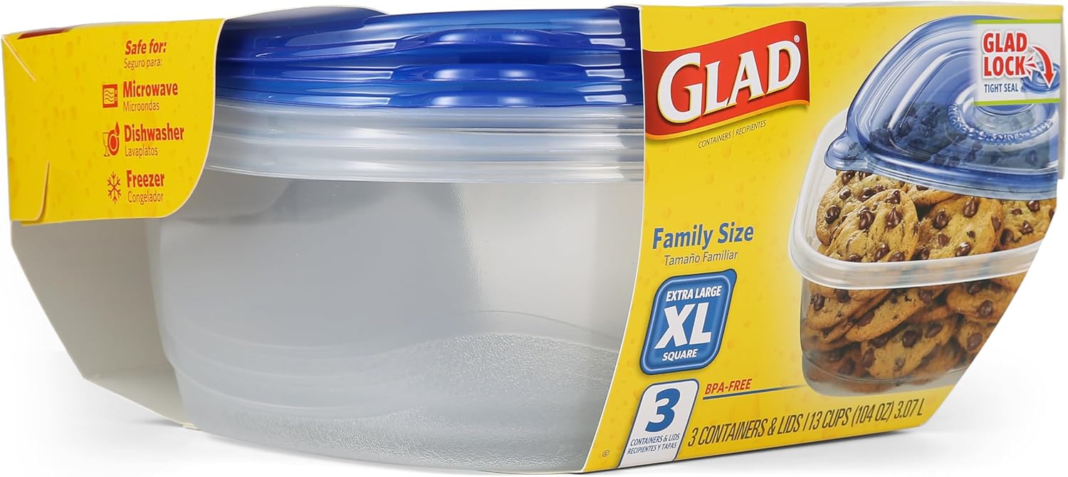Square Food Storage Containers - огляд і ціна Food Storage Freezer Containers
