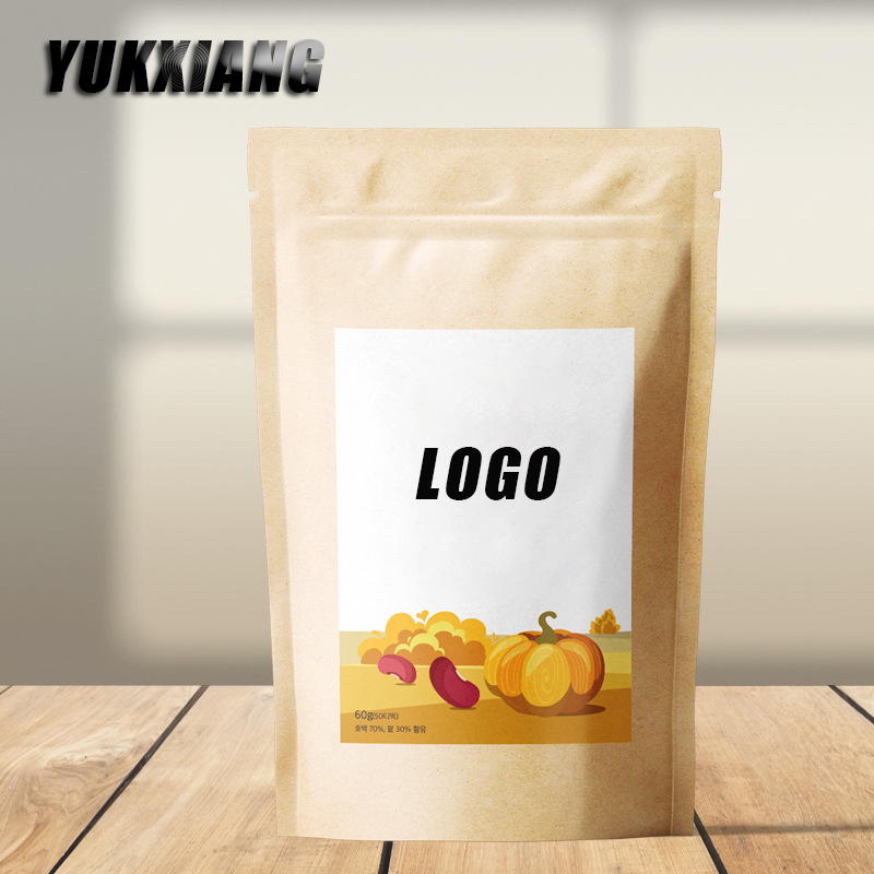 50PCS Kraft Paper Ziplock Pack - огляд і ціна Zebra Food Storage