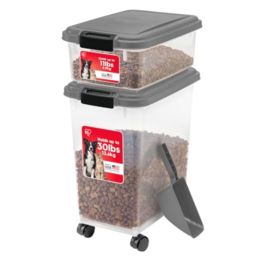 30 lbs and 11 lbs Combo Airtig - огляд і ціна Food Storage With Wheels