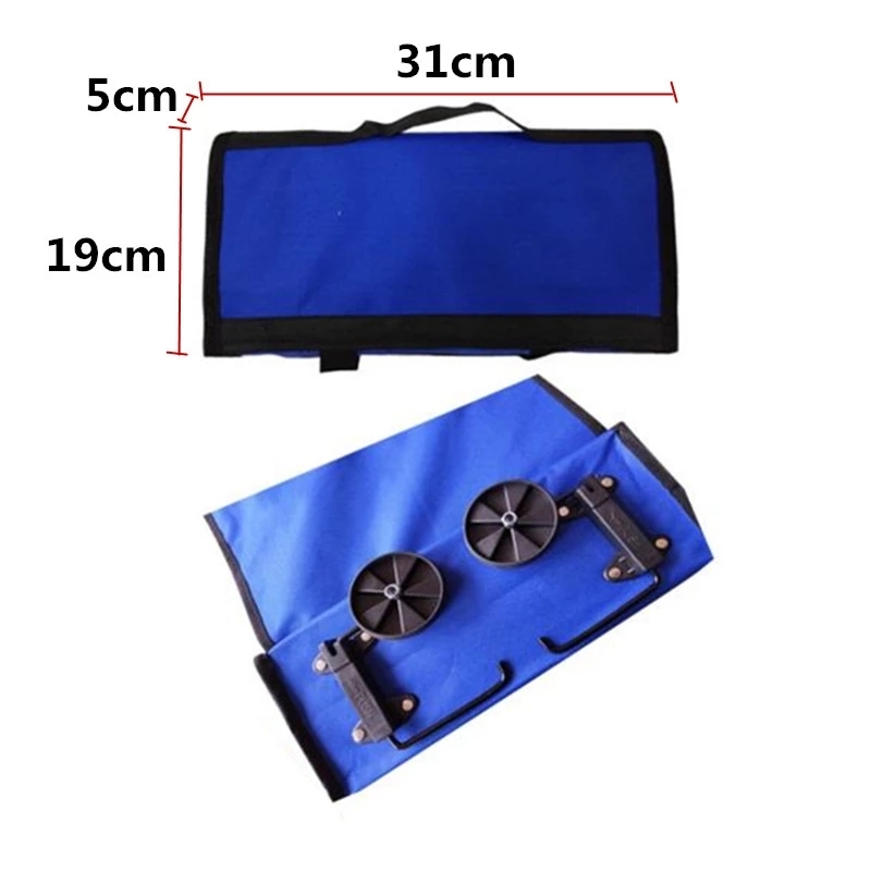 Portable Folding Reusable Shop - огляд і ціна Food Storage With Wheels