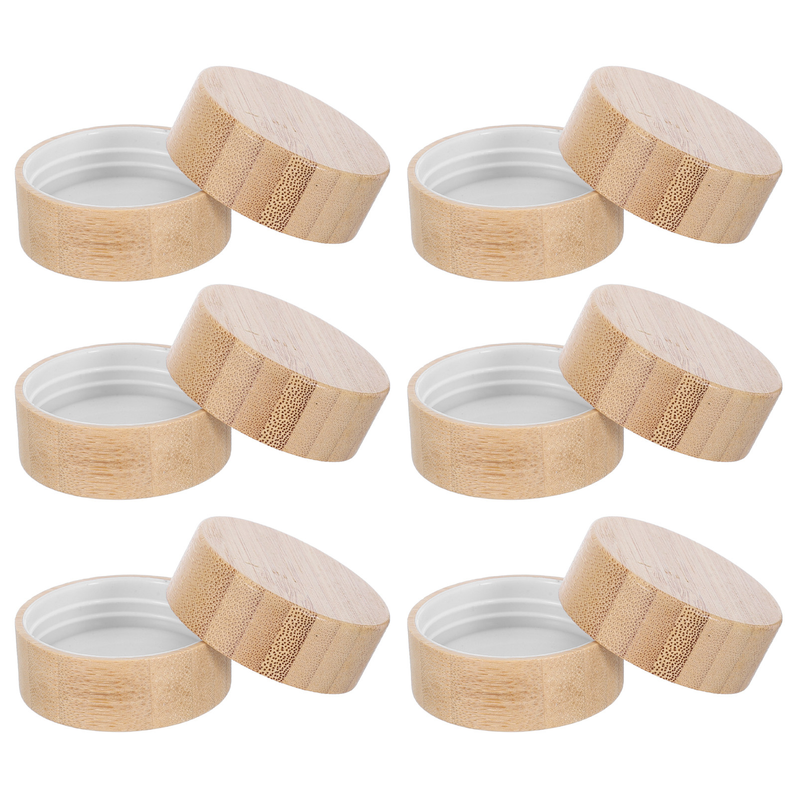12 Pcs Natural Bamboo Lids Reu - огляд і ціна Food Storage In Pantry