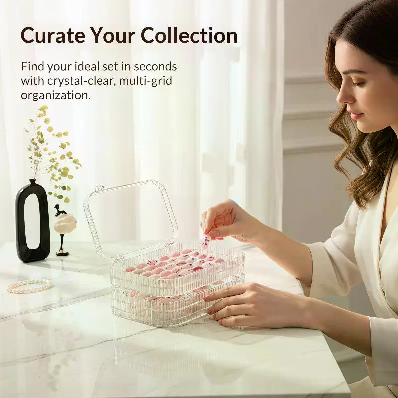 3-Fold Portable Nail Display C - огляд і ціна Storage Tips For Food