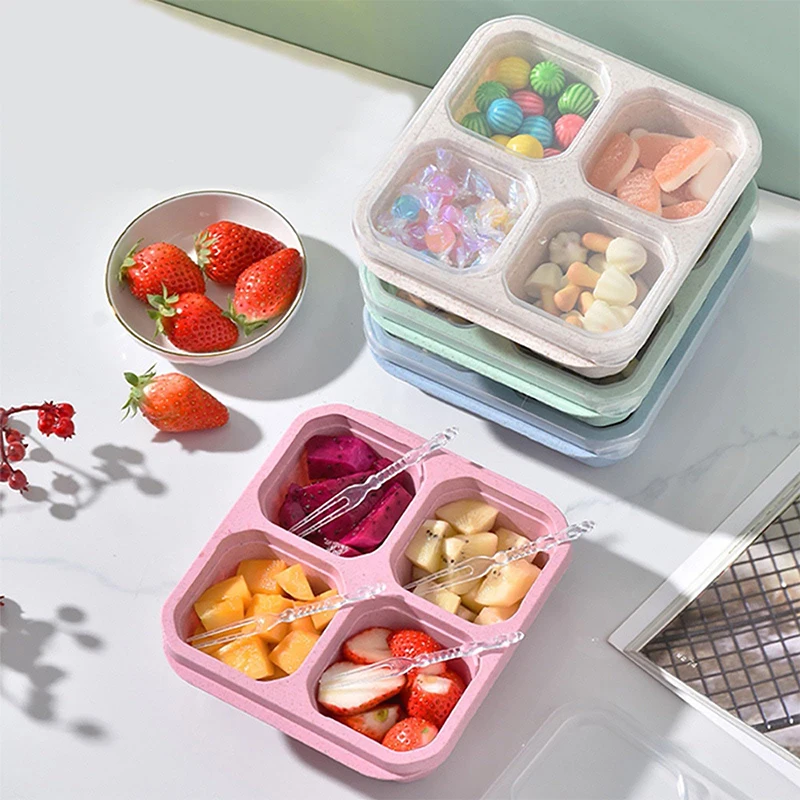 4 Grids Food Storage Box Porta - огляд і ціна Food Storage Freezer Containers
