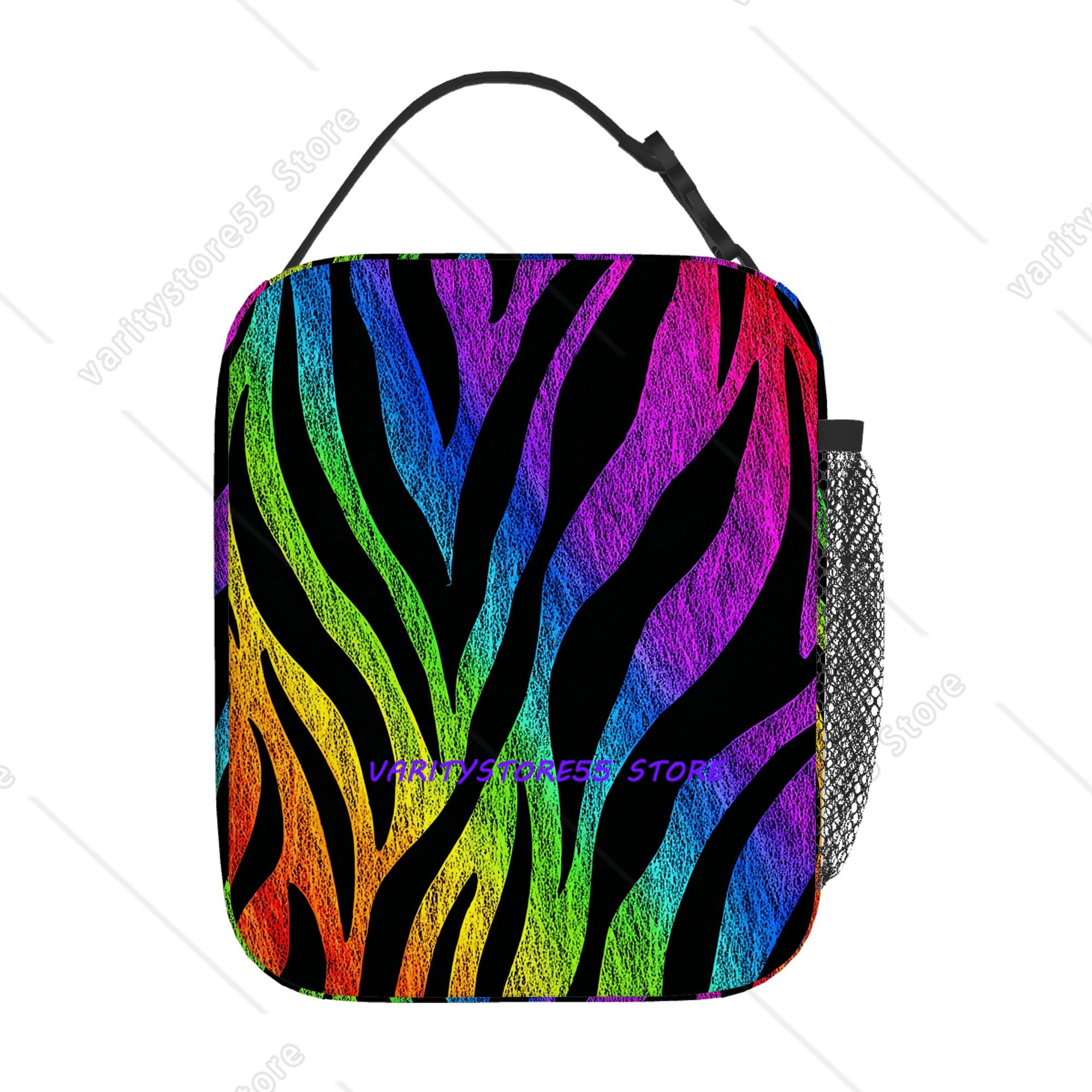 Rainbow Zebra Stripe Pattern L - огляд і ціна Zebra Food Storage