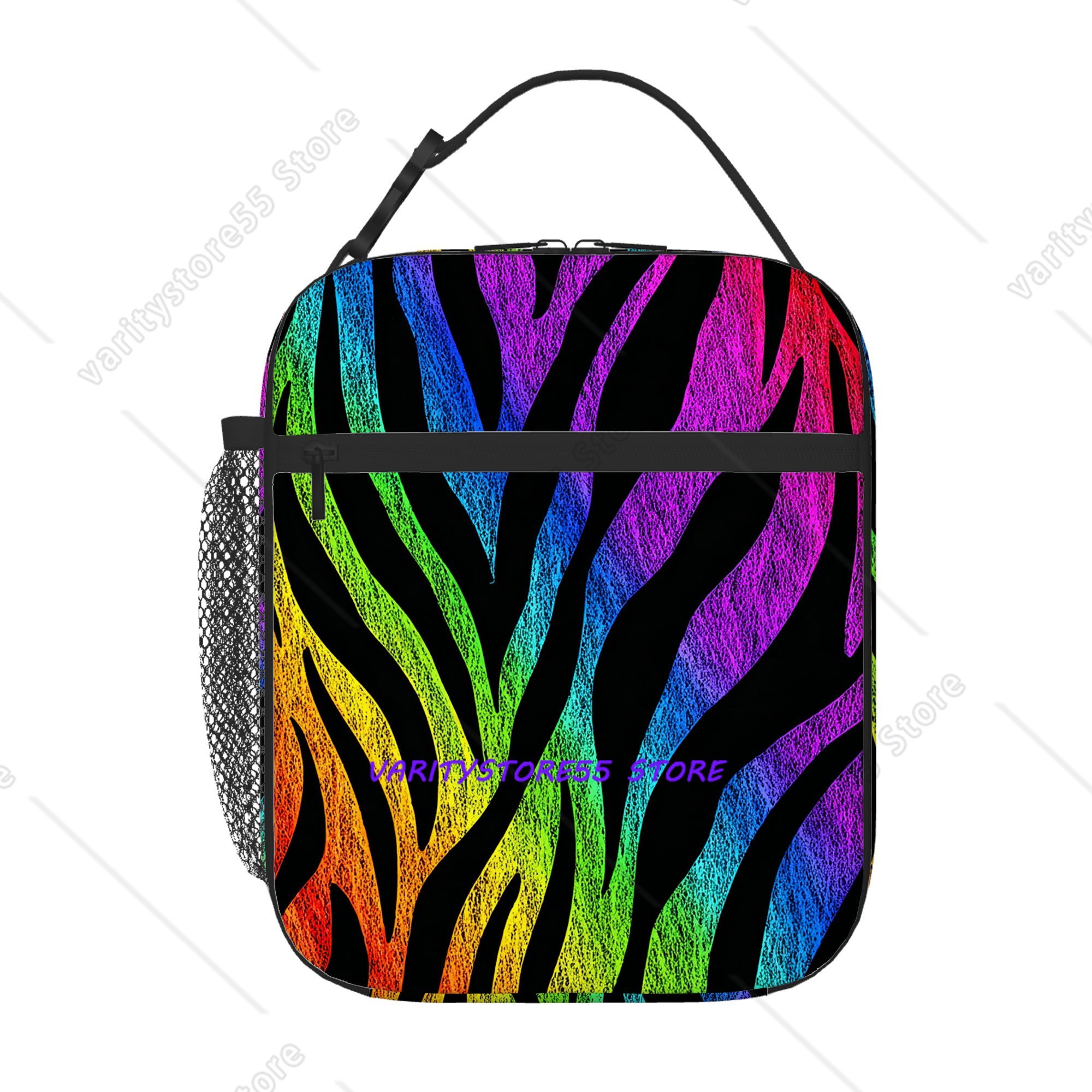 Rainbow Zebra Stripe Pattern L - огляд і ціна Zebra Food Storage