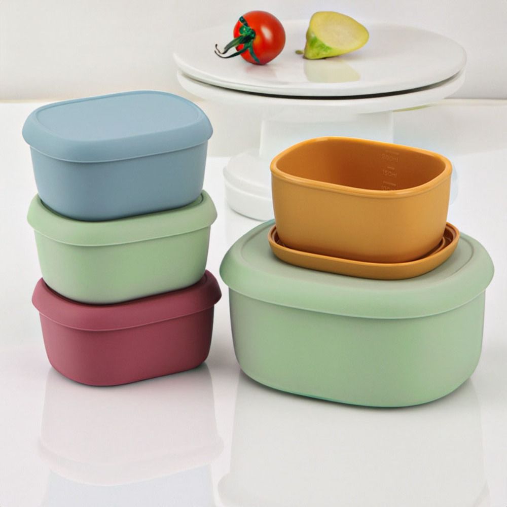 Reusable With Lid Silicone Lun - огляд і ціна Food Storage With Colander