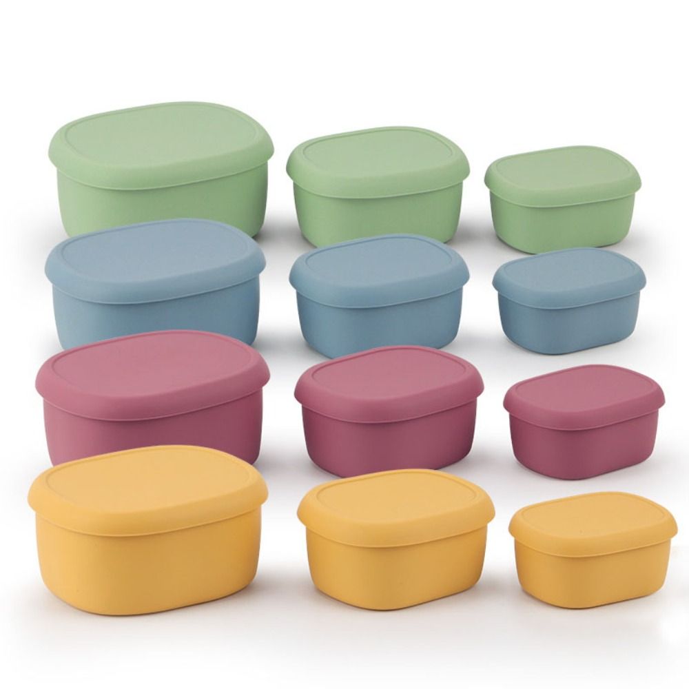 Reusable With Lid Silicone Lun - огляд і ціна Food Storage With Colander
