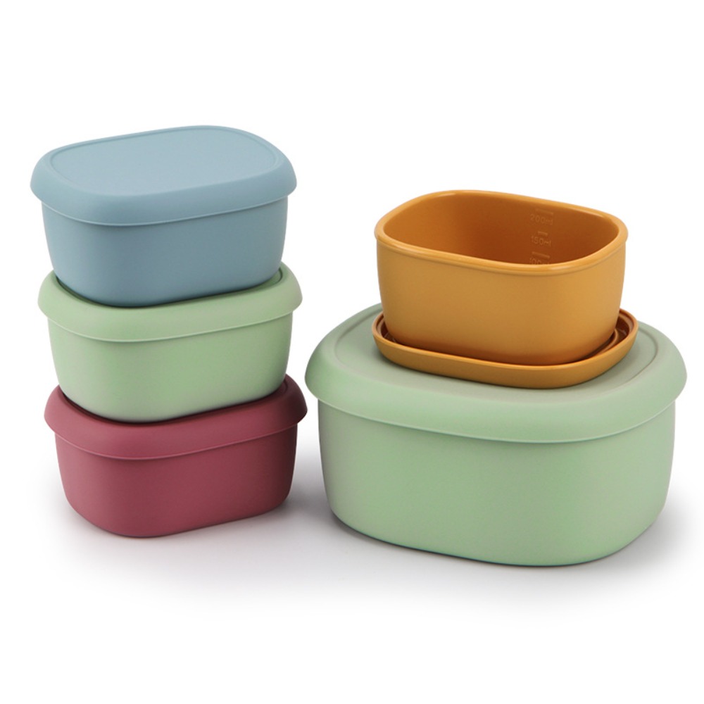 Reusable With Lid Silicone Lun - огляд і ціна Food Storage With Colander