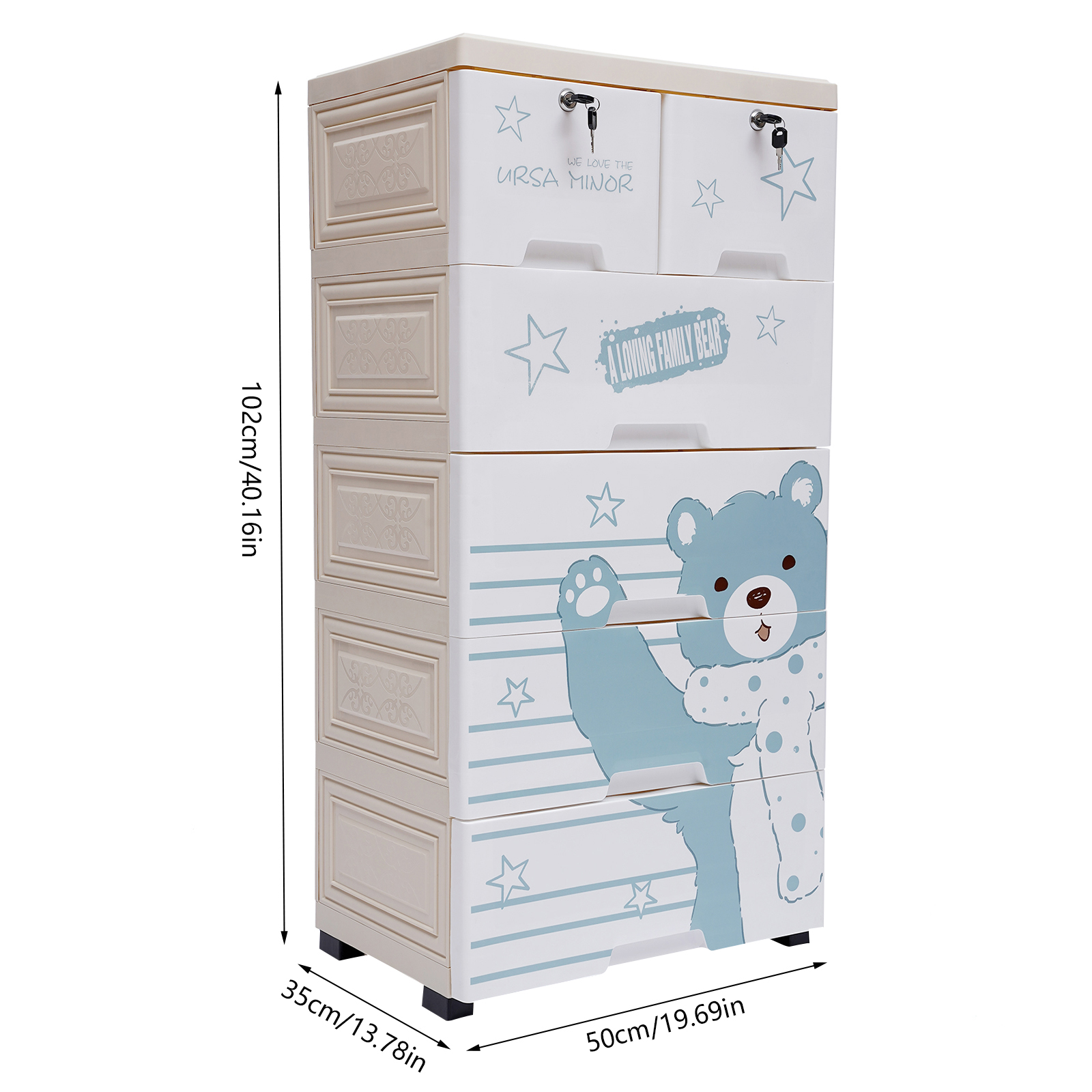 Space-saving Kids PP Dresser w - огляд і ціна Storage Tips For Food