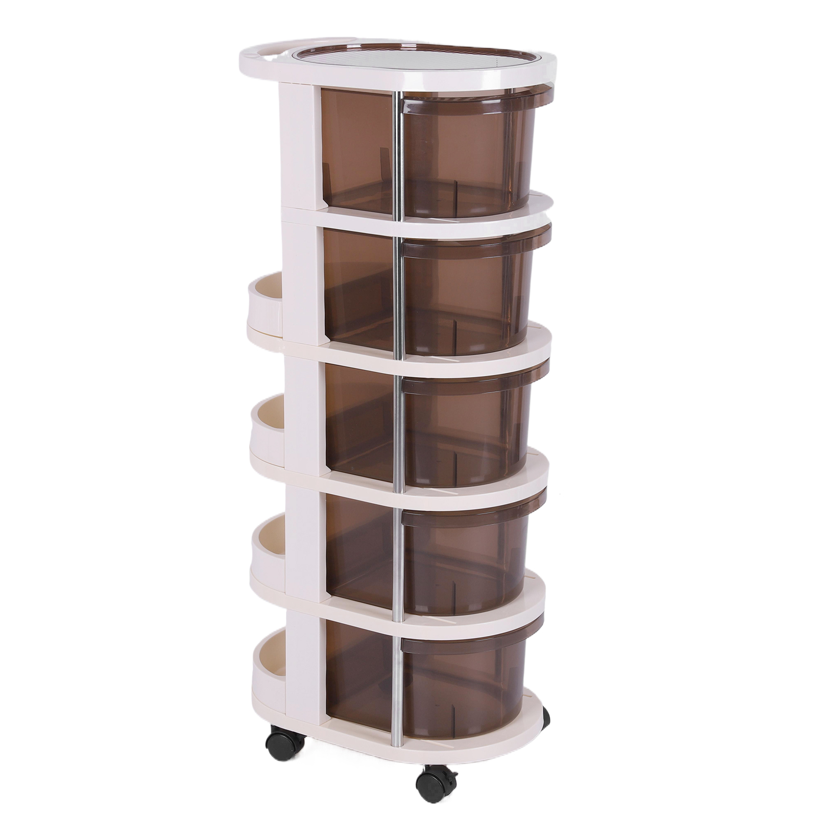 3/4/5-Layers Drawer Style Snac - огляд і ціна Food Storage With Wheels