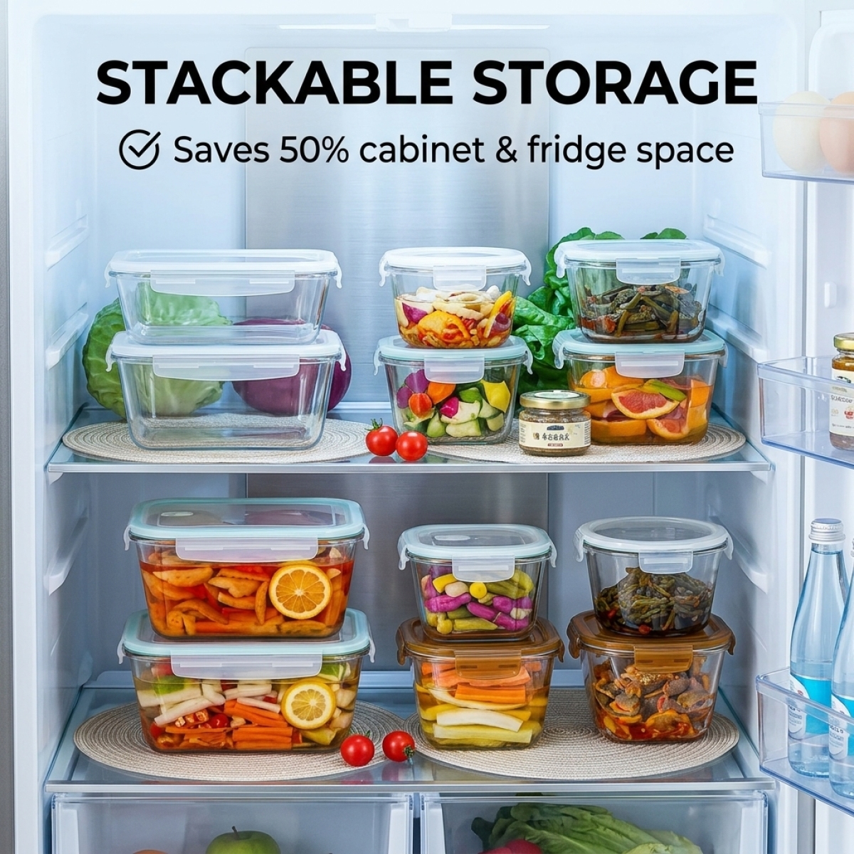 Large Capacity Borosilicate Gl - огляд і ціна Glass Meal Prep Container