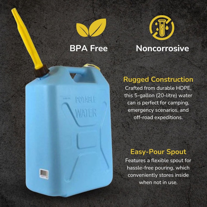 Scepter Portable Plastic Milit - огляд і ціна Food Storage Emergency