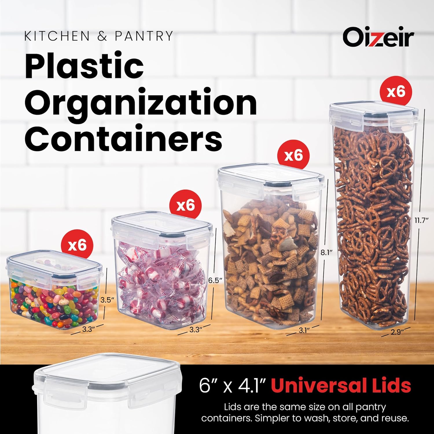 Airtight Food Storage Containe - огляд і ціна Food Storage In Pantry