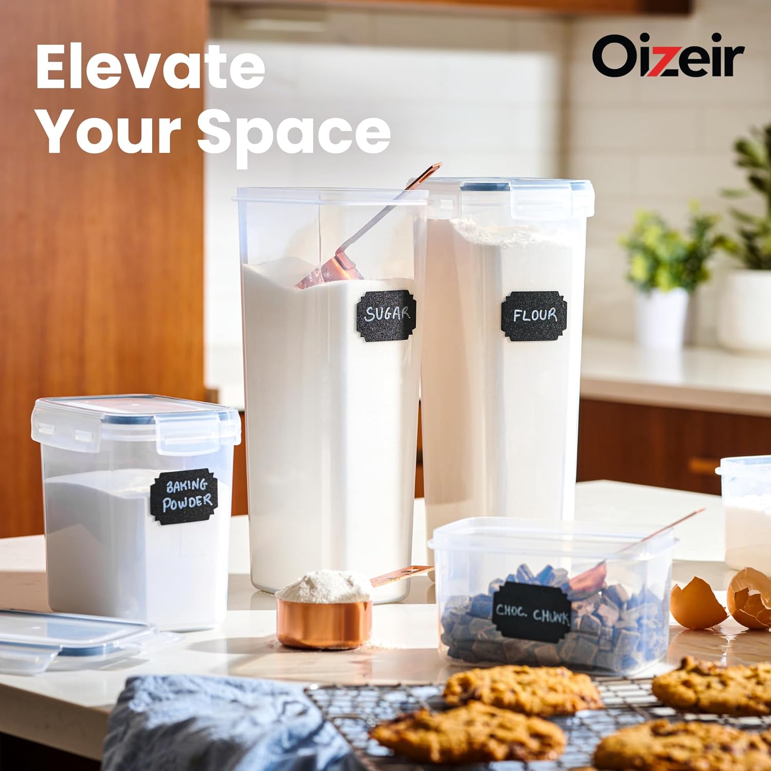 Airtight Food Storage Containe - огляд і ціна Food Storage In Pantry