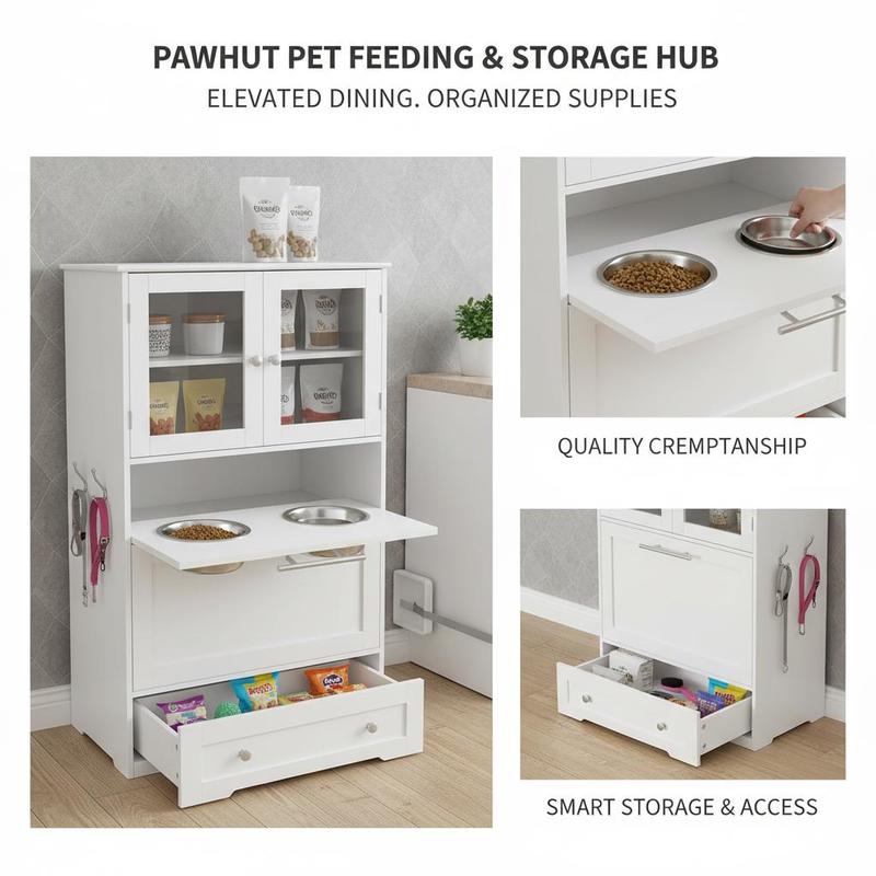 PawHut Dog Feeding Station wit - огляд і ціна Storage Tips For Food
