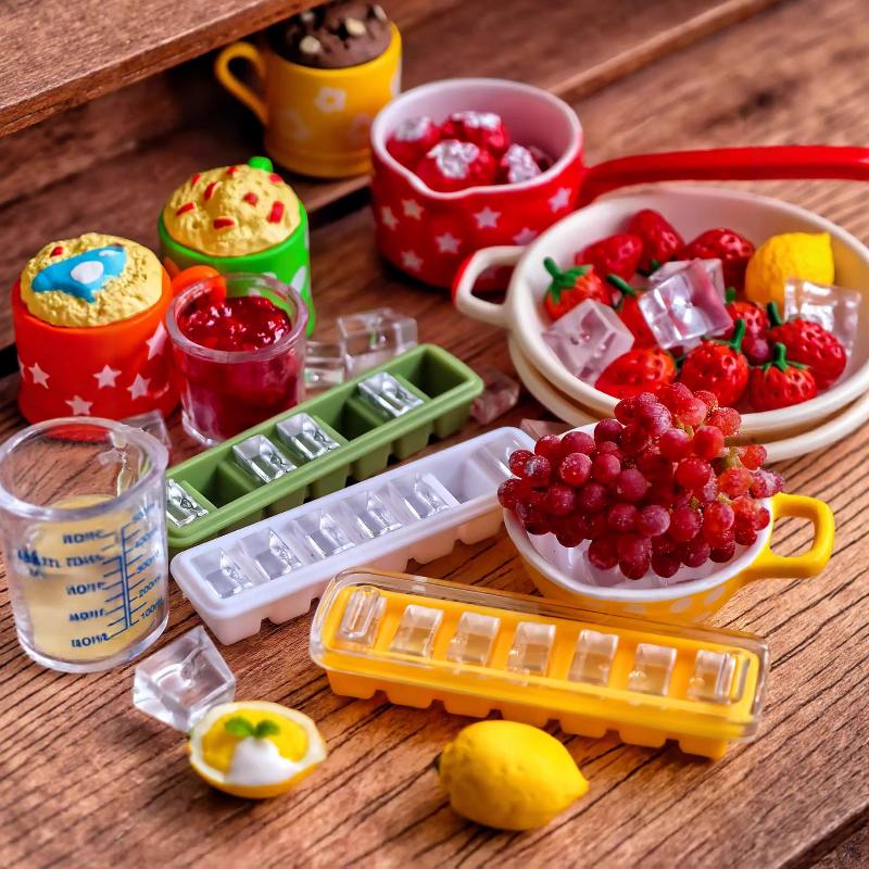 2Pcs Girl Toy New Miniature Do - огляд і ціна Food Storage For