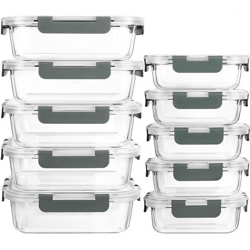 Glass Food Storage Container W - огляд і ціна Food Storage With Colander