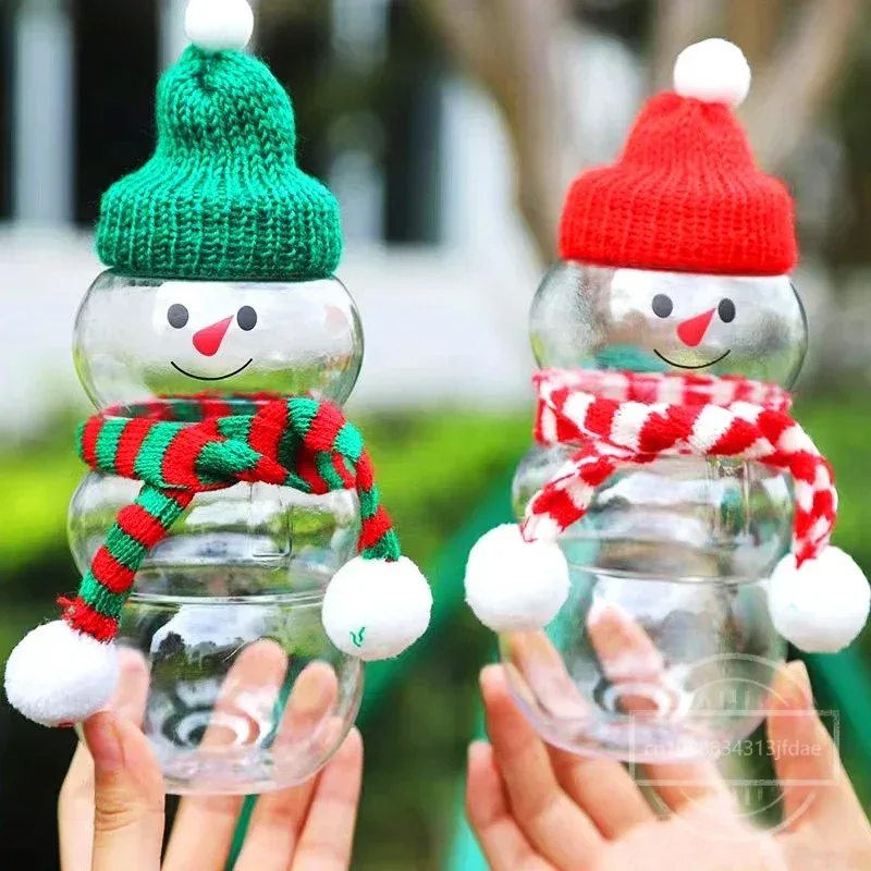 Christmas Snowman Shape Milk B - огляд і ціна Xmas Food Storage Containers