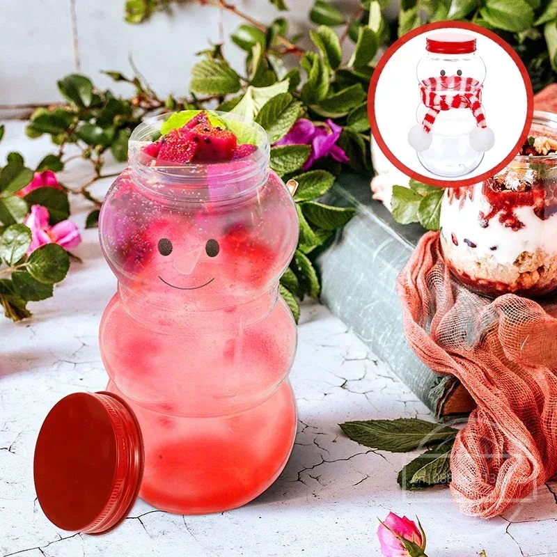 Christmas Snowman Shape Milk B - огляд і ціна Xmas Food Storage Containers