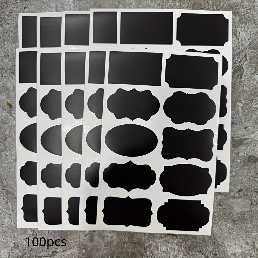 60Pc Waterproof Erasable Jar L - огляд і ціна Food Storage Notes